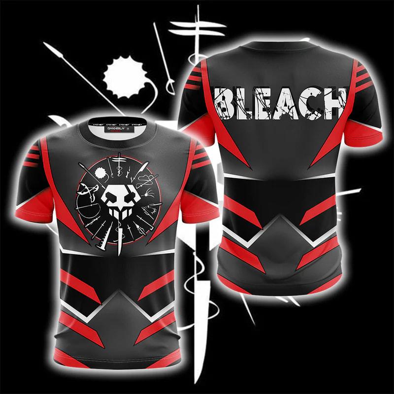 

Аніме Манга Bleach Kurosaki Ichigo Print 3D футболки для чоловіків/жінок унісекс Harajuku футболка з коротким рукавом Крута дитяча футболка для косплею S