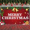 Christmas Banner Holly Leaves Christmas Photo Banner Christmas Event Banner Gift Boxes For Xmas Event Family Celebration Home