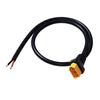 50cm Total Length 18AWG XT60 Male Connector Cable Connection Cord for UAV High Power Devices and Solar Panel