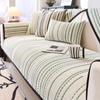 Nordic Striped Print Sofa Cover Chenille  All-season Universal Living Room Sofa Towel Non Slip L-shaped Sofa Cushion Home Decor