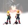 Super Saiyan Gk Double Head Sculpted Collectible Figure 24cm Pvc Model Toy