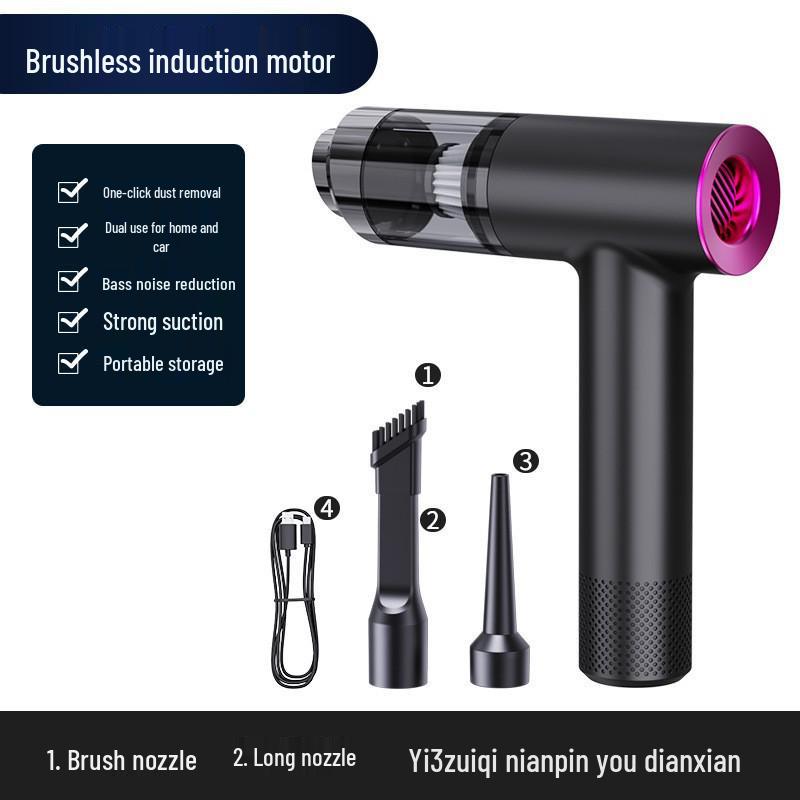 Wireless Mini Handheld Car Vacuum Cleaner for Pet Hair and Household Use