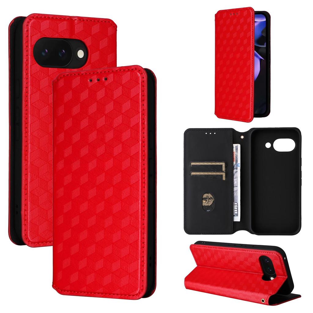 Flip Cover compatible for Google Pixel 10A PU Leather Phone Case Full-Body Protection with [RFID Blocking]