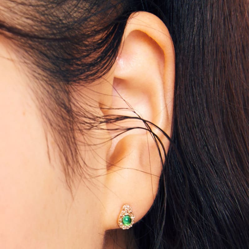 Tirr Lirr 14K Pink Gold Delicious Avocado (G) Piercing TEPK4P00251M(PC)-3