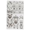 ENLEE 3D Mountain Bike Protective Stickers Set Impact Resistance Bicycle Decorative StickerWolf Head Pattern for Bicycle Frame