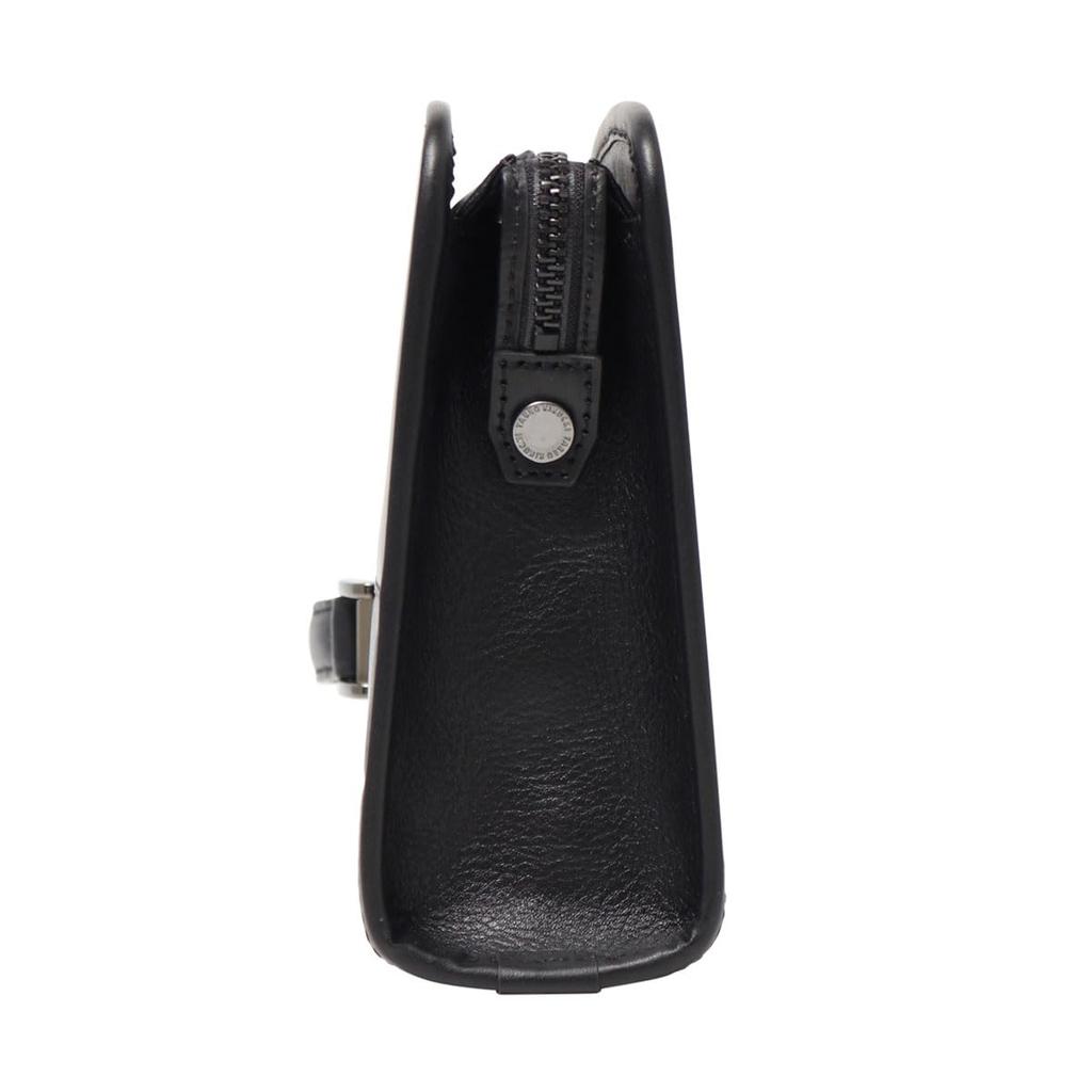 Second Bag A5 Bolton 702232 Clutch Bag Cowhide Leather Black [TAKEO KIKUCHI] Men's 01