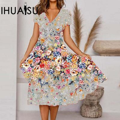 Women's Street Fashion Holiday Casual Dress