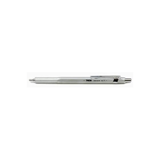 TWSBI TW300011 Mechanical Pencil, 0.7mm, Retractable (RT Pipe), All Metal Inner Tube, All Metal Outer Case, Extra Long Eraser, 0.7mm Retractable Tip