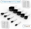 Stackable Measuring Cups Set Spoons Set Nesting Measure Cups for Measuring Dry and Liquid Ingredients Kitchen Gadgets