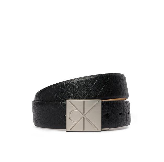 Ремень Calvin Klein Emblem Plaque W/ Aop 35Mm Adj EU 105