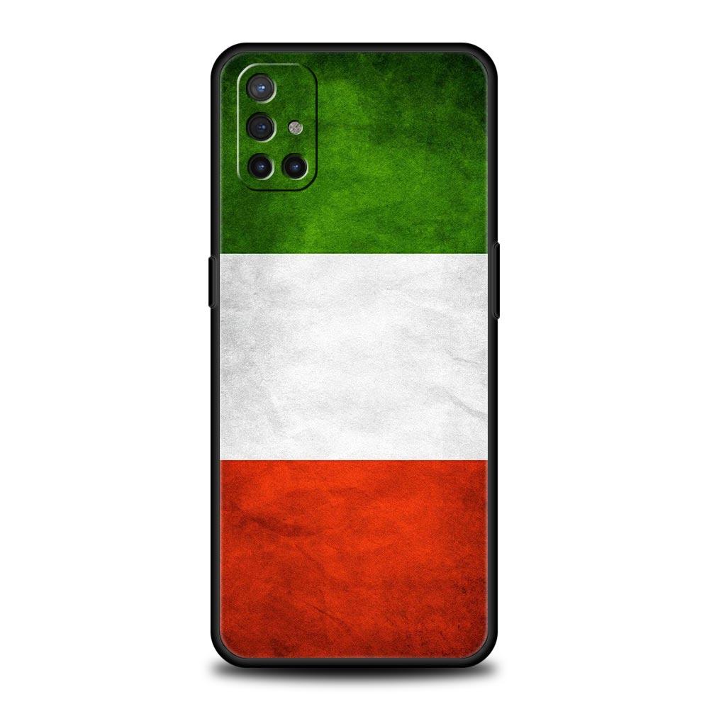 

Phone Case For OnePlus 15 13 12 11 10 9 8 7T Pro 13T 13R 12R 10R 9RT 8T Nord 2T CE 2 3 5G Lite Soft Cover Italian flag OnePlus 12R