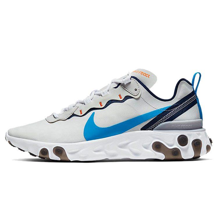 Nike React Element 55 Clear Blue