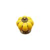 New Pumpkin Shape Cabinet Handles Single Hole Colorful Door Knobs Decorative Rustic Finish Drawer Pulls Drawer Hardware