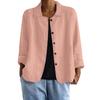 Women's Loose Fashion Collar Casual Cardigan Tops Jacket