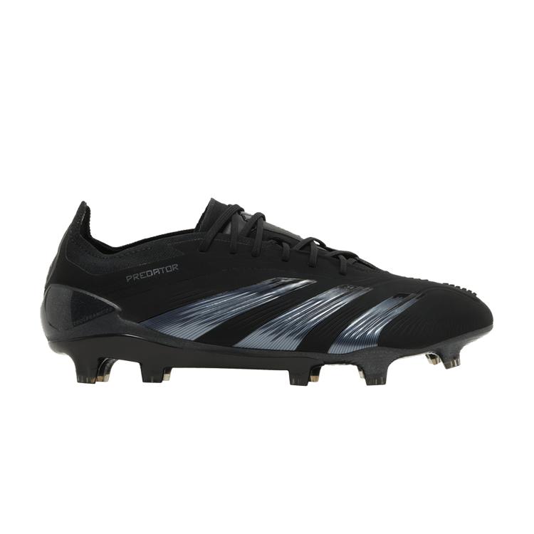 adidas Predator 24 Elite Low FG Core Black Carbon 40.5
