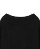 ROCKCAKE Off Shoulder Damaged Knit - Black