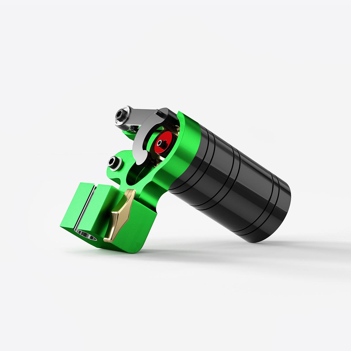 

DM High-Quality Cheyenne-Style Tattoo Machine with New Hammer Motor - All-in-One Design