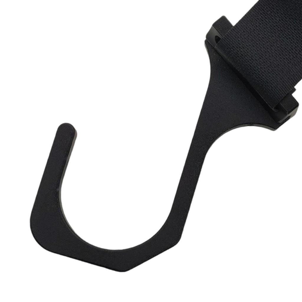 Steering Wheel Hook Aluminum Alloy Hook Hanging Car Hanging Accessories Black, Black, 80mm