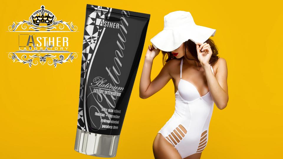 Asther Platinum Luxury Bronzer for Sunbathing Strong