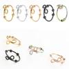 Mindfulness Breathing Necklace Opening Rings Stainless Steel Pendant Necklace Great for Meditation Practice Harmonies