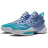 Li Ning Air Strike 8 V2 Dämpfung Rückprall Dämpfung Rückprall Mittelhohe Performance Basketballschuhe Herren Lila ABPS001-4