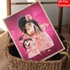Disney Pearl Painting Painting Kit Glamorous Mouse Pearl Art Home Decor Handmade Gift for Women Adults Sparkling Jeweled Masterpiece