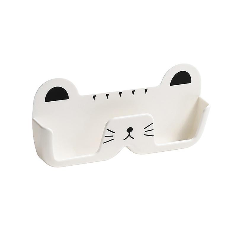 

Настенный держатель для очков, солнцезащитные очки, стеллаж для демонстрации, клейкие плавающие аксессуары для телефонов, очков A2Q0 белый