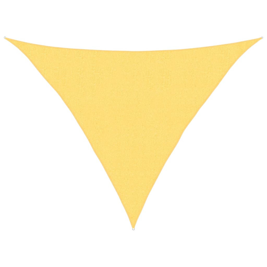 vidaXL Sonnensegel 160 G/m² Beige 2,5x2,5x3,5 M HDPE