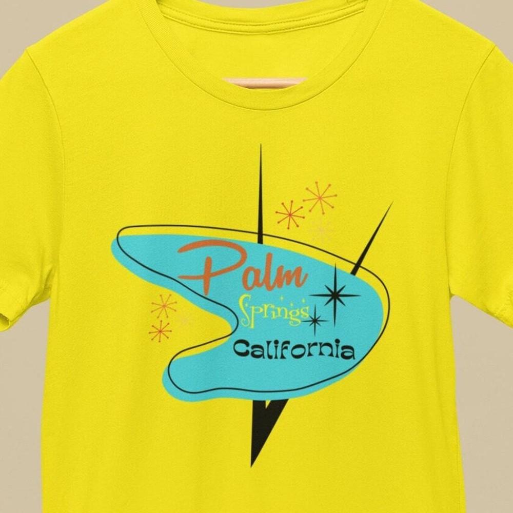 Palm Springs Tee  Palm Beach Tee  Beach Tee  Vacation TShirt  Midcentury Mo Unisex T-Shirt S