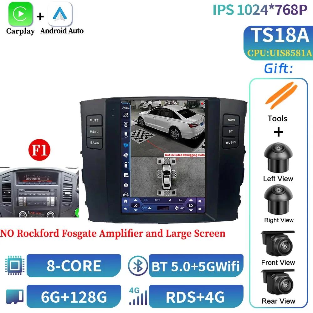 9.7" For Mitsubishi Pajero 4 V80 V90 2006-2014 Car Radio Navigation For Car Multimedia Video Player Navigation 4G Android Screen