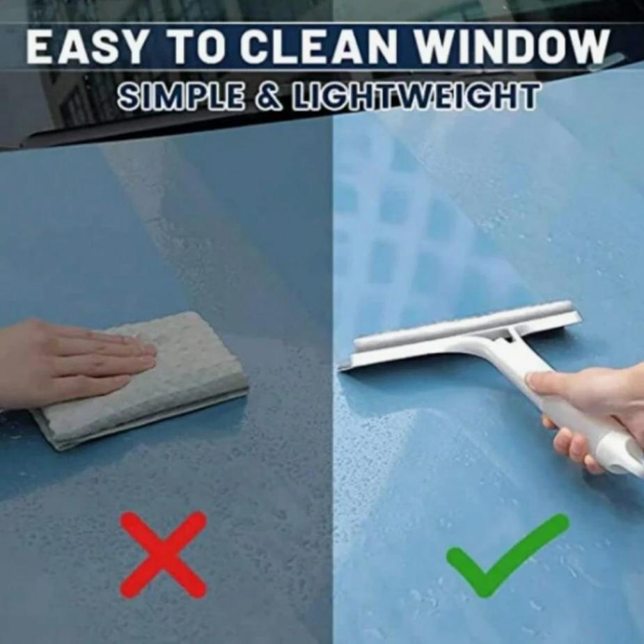 3 In 1 Glass Wiper With Scraper And Sprayer, Window Cleaner,Squeegee For Window,Car Windshield, Mirror, Bathroom, Cleaning Supplies, Cleaning Tool