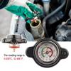 Model de mașină pentru motocicletă D1 Spec Thermo Capac pentru radiator Capac rezervor Indicator de temperatură a apei cu siguranță pentru utilitate 0,9 bar/1,1 bar/1,3 bar