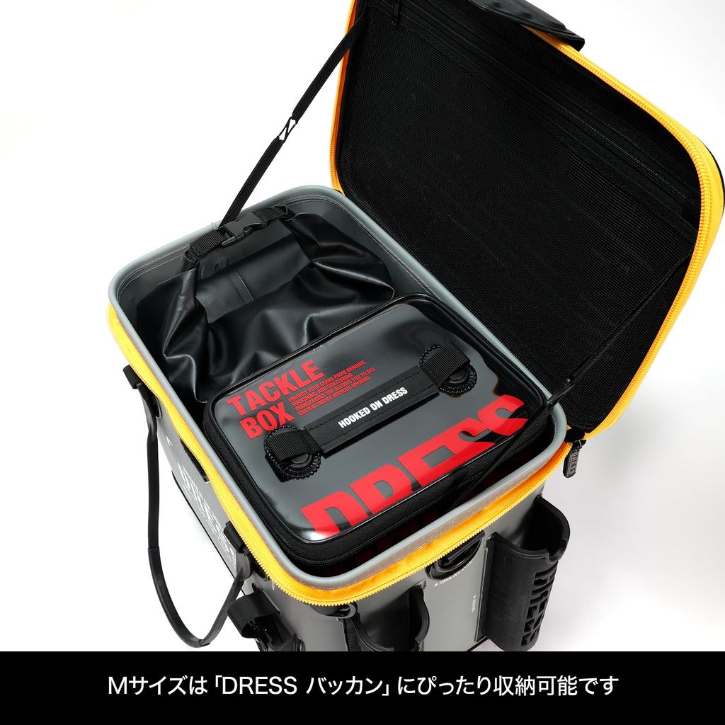 DRESS Waterproof Inner Bag, Size M, Waterproof, Water-Repellent, Durable, Protective, and Dry-Proof Case for Fishing, Cameras, Swimsuits, and Clothes