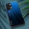 Für OnePlus Nord 3 5G/Ace 2V Farbverlauf Hartglas Rückschale PC+TPU Stoßschutz Handyhülle