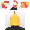 Laughing Rooster Head Mask Latex Animal Face For Costume Parties And Festive Events