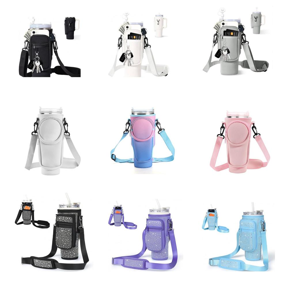 40oz Neoprenový izolovaný obal na hrnek Yeti s rukojetí Stanley a designem písmen