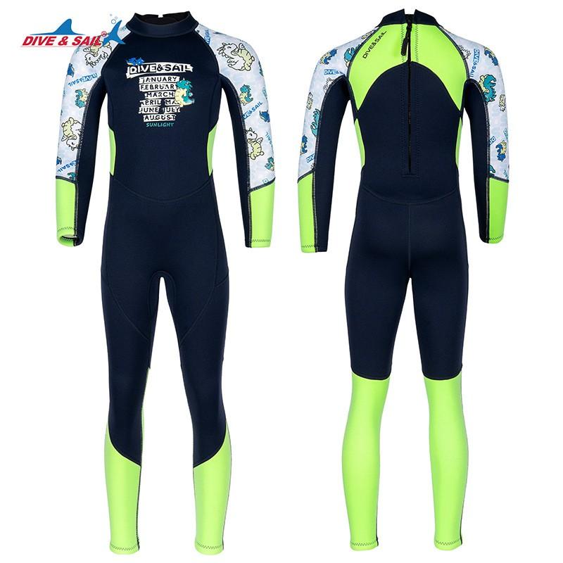 1.5MM Children's Diving Suit Middle Swimming Surfing Cold Warm Snorkeling Swimsuit