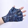 1 Pair Swimming Gloves Elastic Anti-slip Portable Swimming Hand Fins Flippers Finger Webbed
