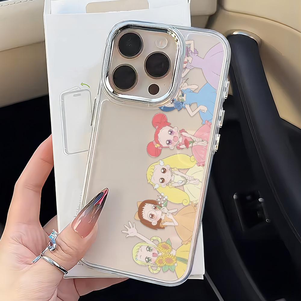 Cartoon DoReMis Phone Case For iPhone 17 16e 16 15 14 13 12 11 Mini Pro Max X XR XSMAX 8 7 Air Plus Transparent Soft Cover