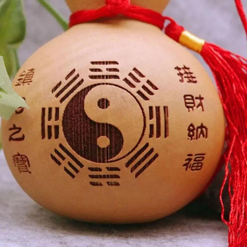 Natural Dry Gourd Bottle DIY Photography Props Hanging Gift Gourd Crafts  Xmas Gift