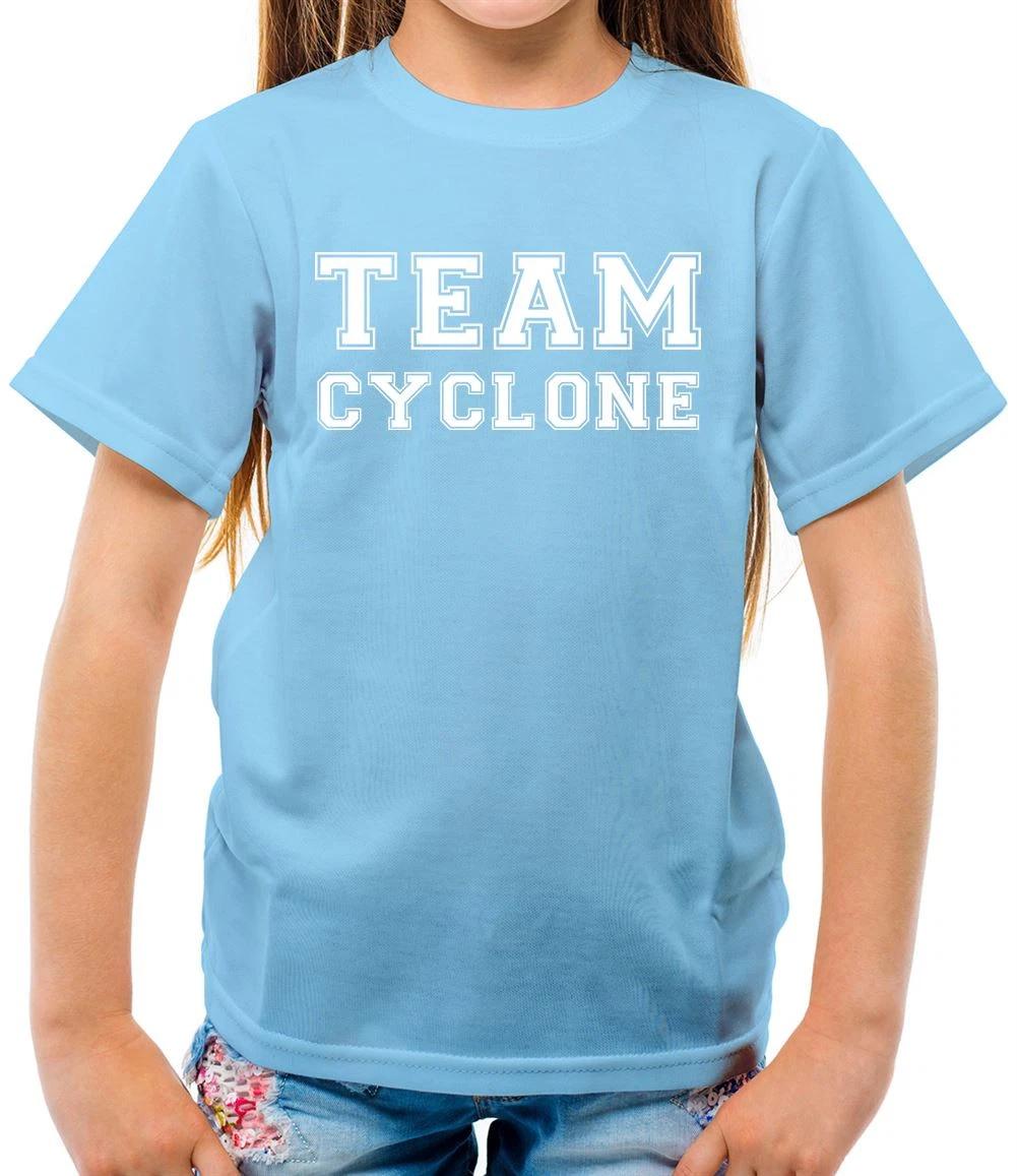 Team Cyclone - Kids T-Shirt - Gladiator TV Game Show Name Contender 120