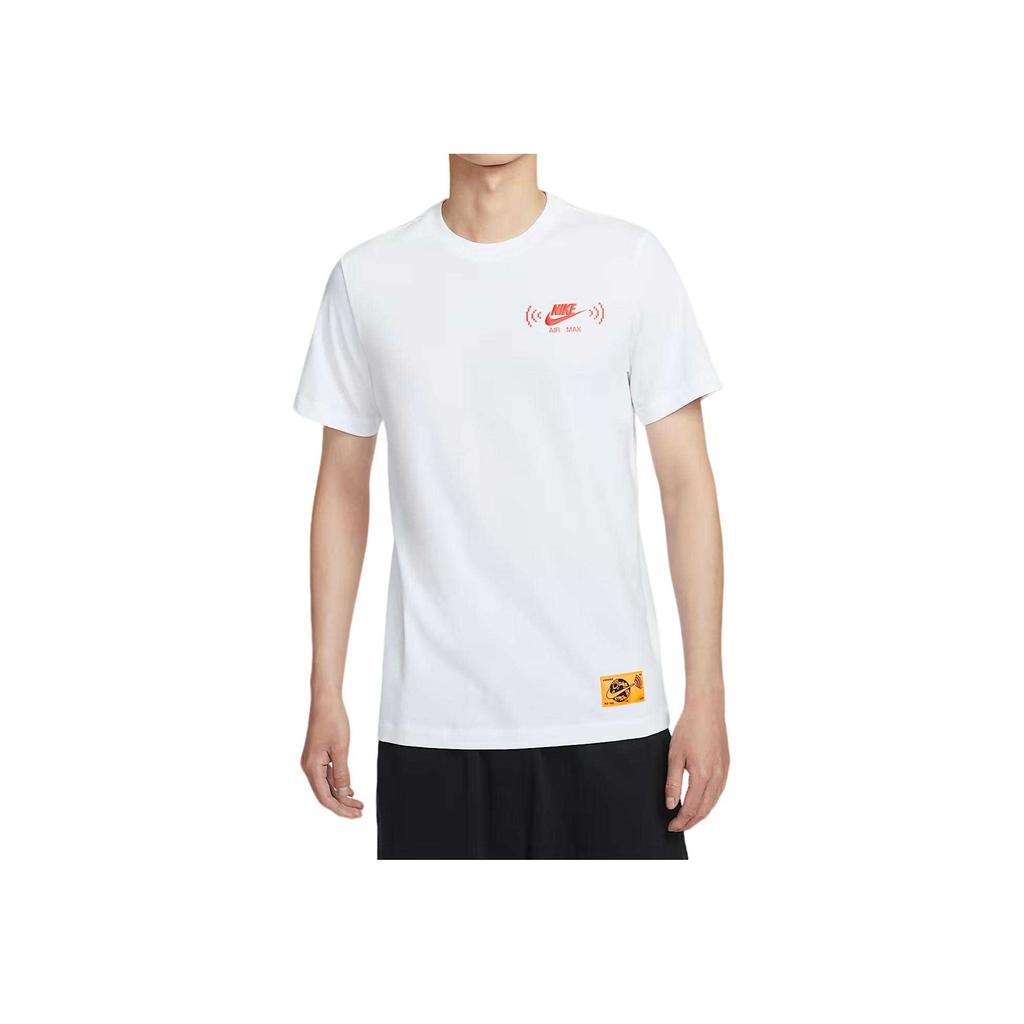 Nike Sportswear Solid Color Crew Neck Short Sleeve T-Shirt Men Tops FZ5407-100