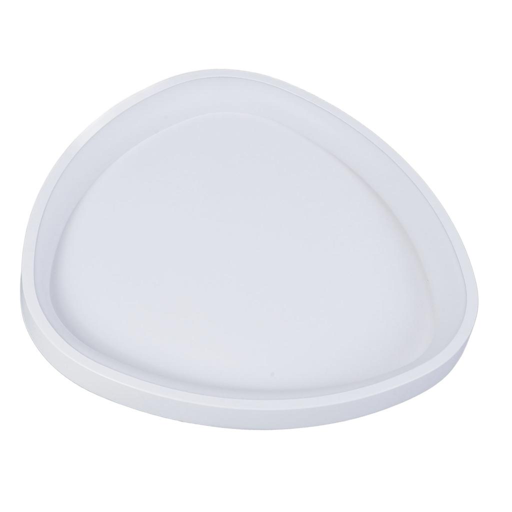 Ceiling Light Modern Dimmable Minimalist 3 Color Temperature Oval Triangle LED Flush Mount Ceiling
