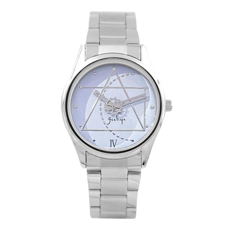 GCCLIYO Women Quartz Watch Conceptual Dial Reloj Ladies Luxury Wristwatch Vintage Unusual Simple New Style Stainless Steel Clock