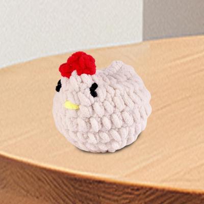 Beginner Crochet Kits Crocheting Set,Cute Hen Chicken,DIY Knitting Supplies,with Step by Video
