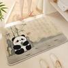 Imitation cashmere bathroom floor mat toilet toilet toilet door  absorbent foot mat household  carpet