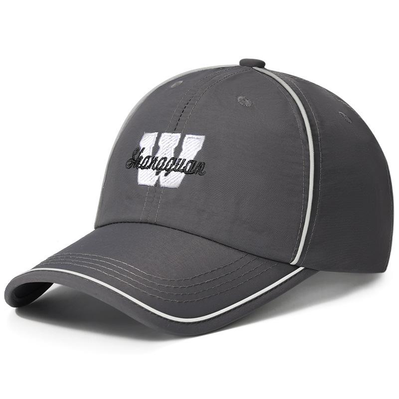 Men's Baseball Cap Spring Summer Women's Quick-Drying Breathable Sunscreen Outdoor Cap