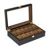 Baskiss Luxury Wooden Watch Storage Collection Watch Display 12-Watch Case, Box, Case,