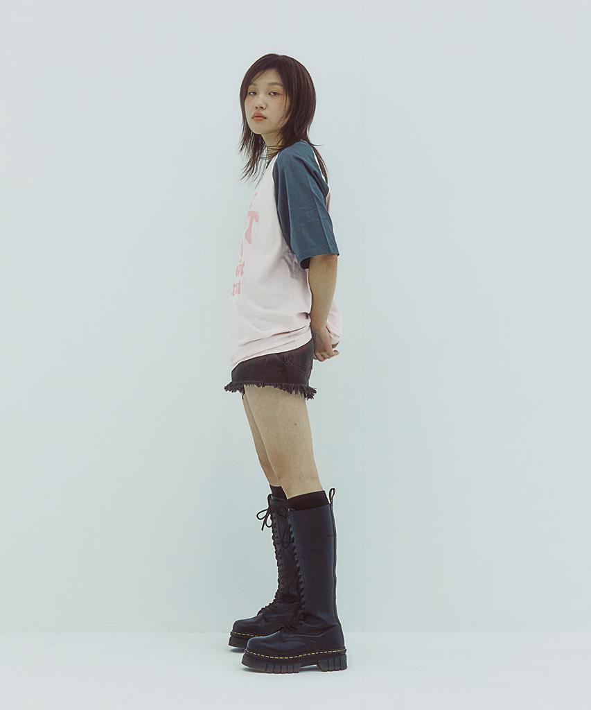 ISTKUNST Hideout Raglan Tee_Pink(Ik2Emmt503A)