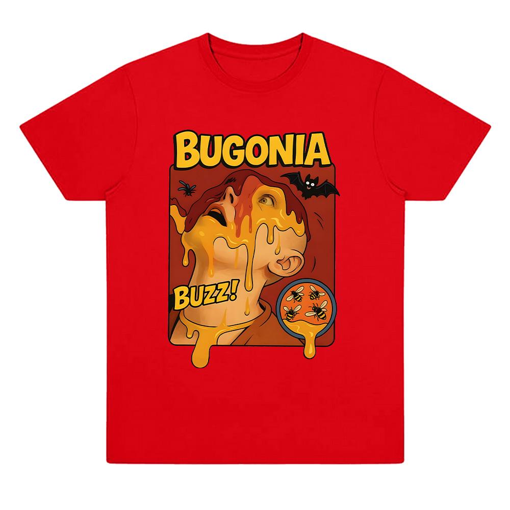 T-shirt Grafica Film Bugonia Retro Horror Art Estetica Abbigliamento Cotone Magliette Stile Manga Moda T-shirt Harajuku Top